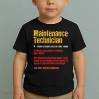 Maintenance Man retro Definition Technician  Toddler T-Shirt thumb 2