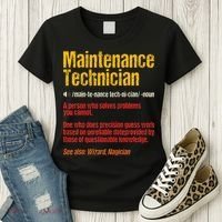 Maintenance Man retro Definition Technician  Women's T-Shirt thumb 3