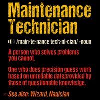 Maintenance Man retro Definition Technician  Women's T-Shirt thumb 6