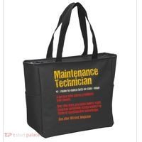 Maintenance Man retro Definition Technician  Tote Bag thumb 2