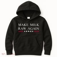 Make Milk Raw Again  Raw Milk Kids Hoodie thumb 0