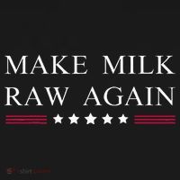 Make Milk Raw Again  Raw Milk Kids T-Shirt thumb 4