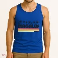 Magaluf Majorca Spain Retro Beach Tourism Meaningful Gift Tank Top thumb 3