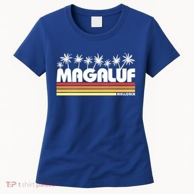 Magaluf Majorca Spain Retro Beach Tourism Meaningful Gift Women's T-Shirt