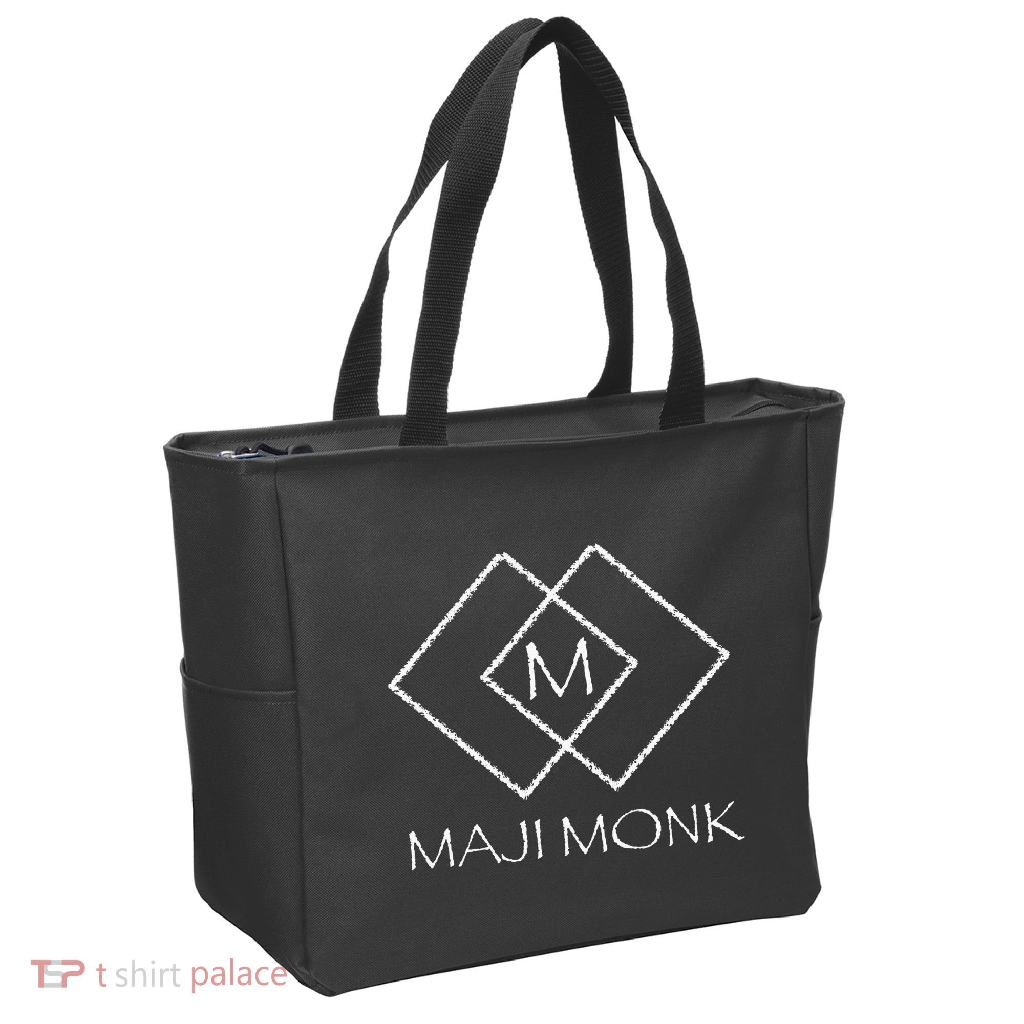 Maji Monk Symbol Tote Bag