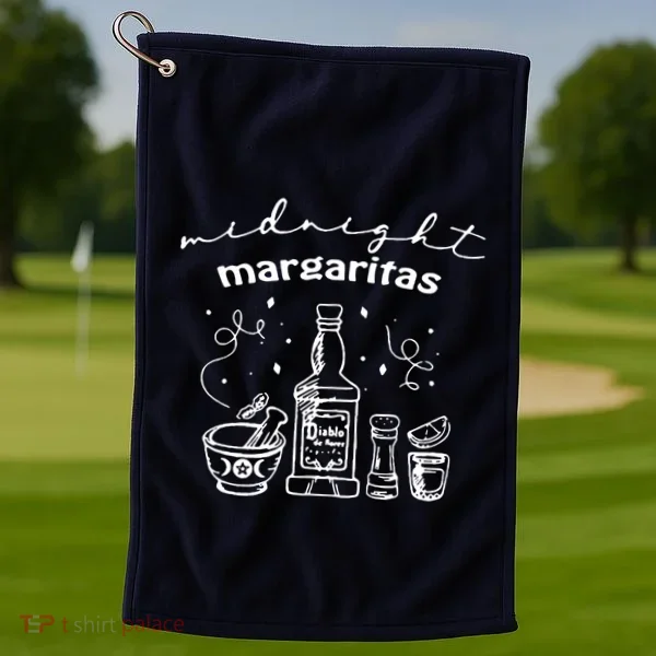 Midnight Margaritas Society Practical Magic Golf Towel