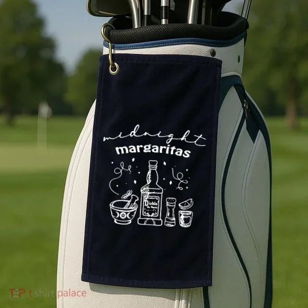 Midnight Margaritas Society Practical Magic Golf Towel
