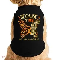 Ms Multiple Sclerosis Doggie Tank thumb 0