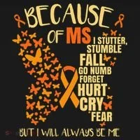 Ms Multiple Sclerosis Doggie Tank thumb 4