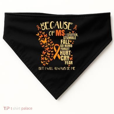 Ms Multiple Sclerosis USA-Made Doggie Bandana