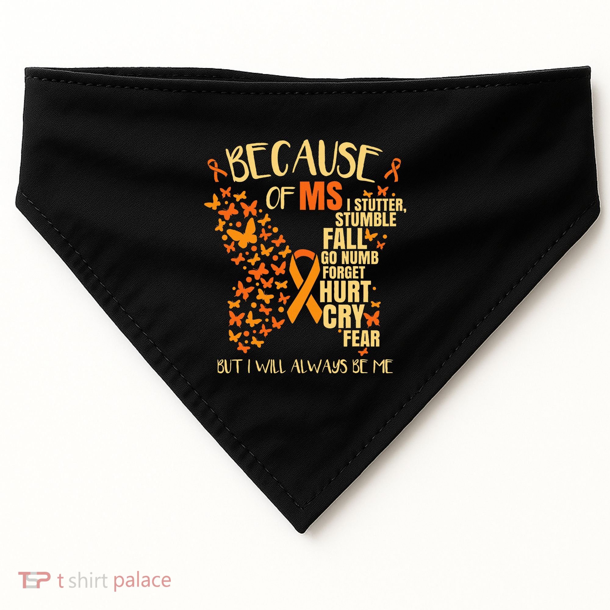 Ms Multiple Sclerosis USA-Made Doggie Bandana