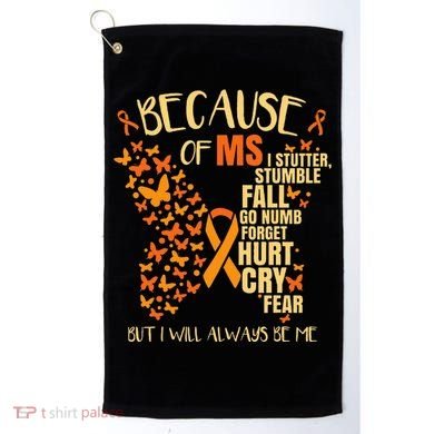Ms Multiple Sclerosis Golf Towel