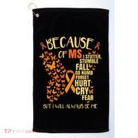 Ms Multiple Sclerosis Golf Towel thumb 0