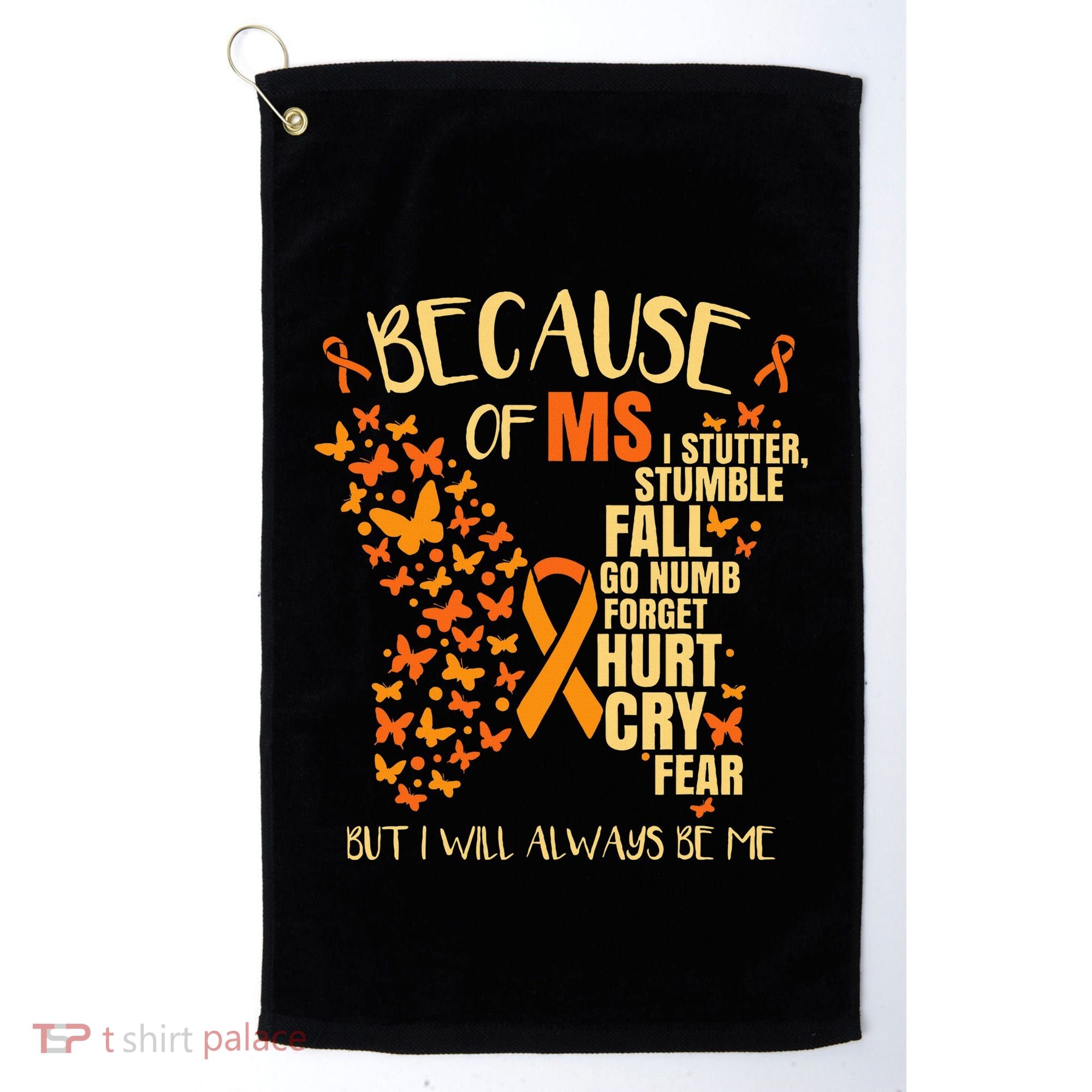 Ms Multiple Sclerosis Golf Towel