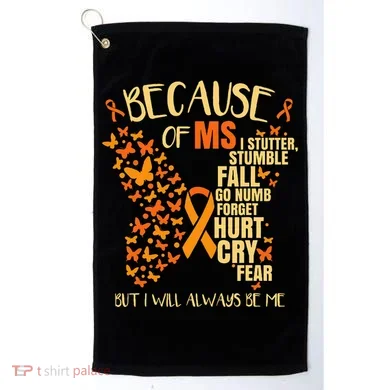 Ms Multiple Sclerosis Golf Towel