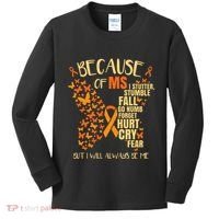 Ms Multiple Sclerosis Kids Long Sleeve Shirt thumb 0