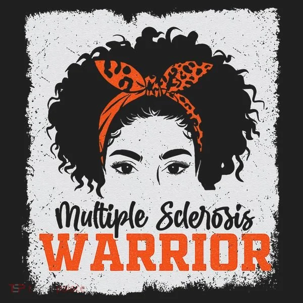 Ms Multiple Sclerosis Awareness Orange Ribbon Women's Sweatshirt