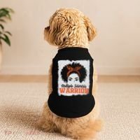 Ms Multiple Sclerosis Awareness Orange Ribbon Doggie Tank thumb 2