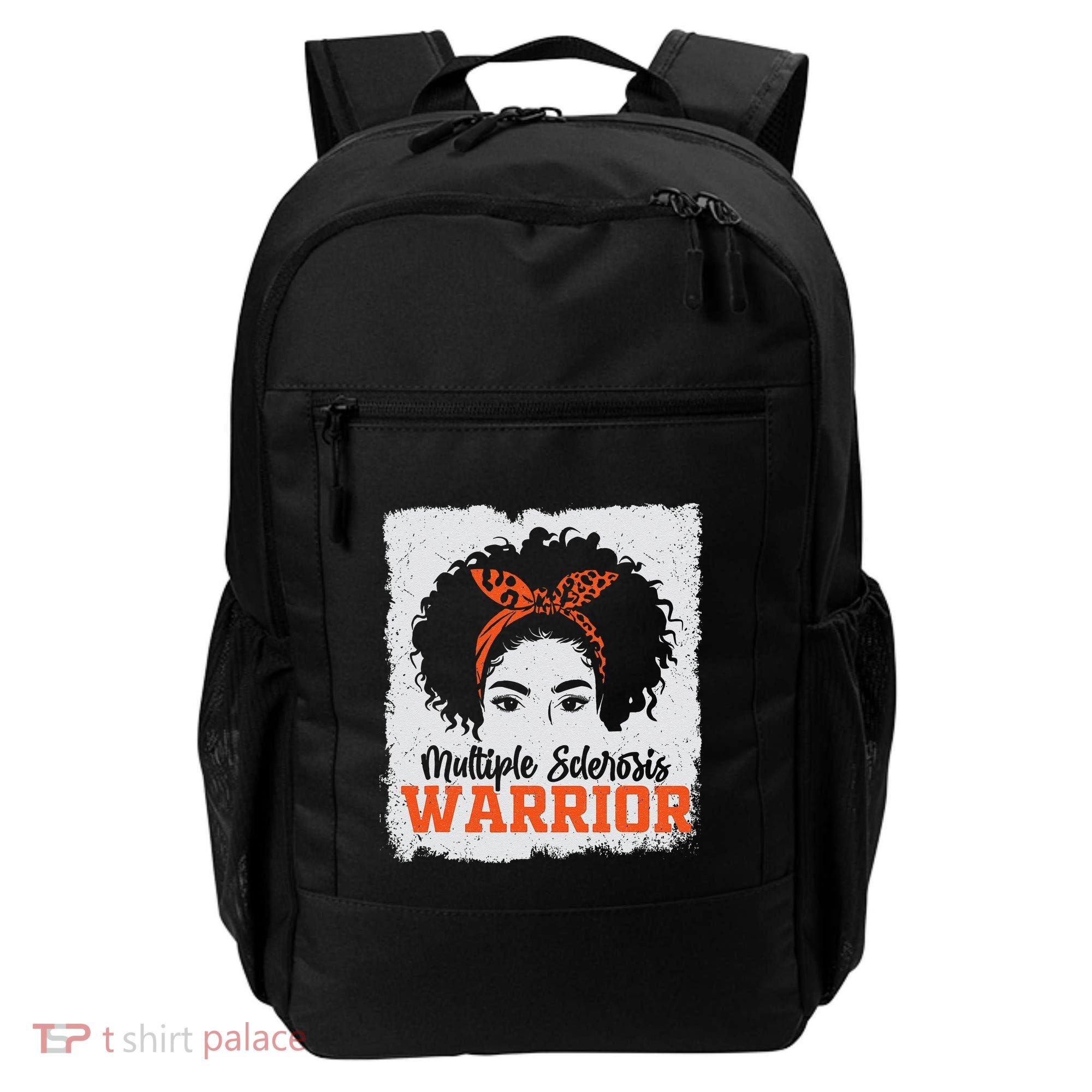Ms Multiple Sclerosis Awareness Orange Ribbon Backpack