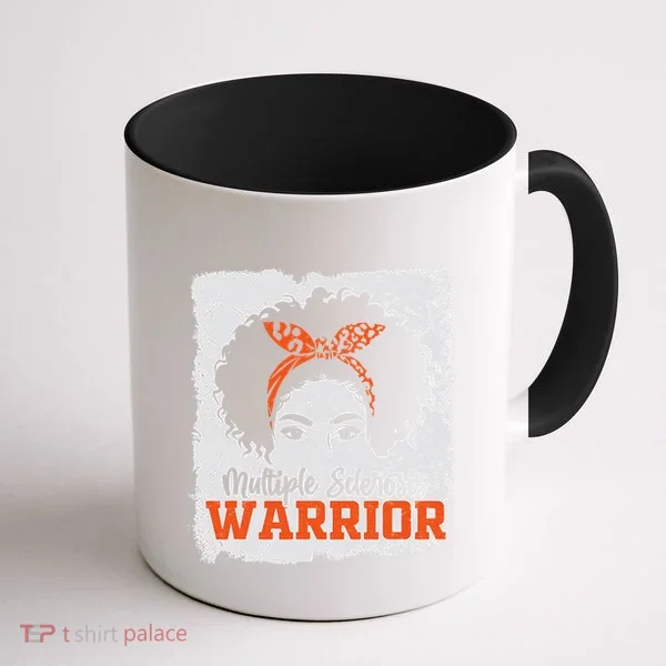 Ms Multiple Sclerosis Awareness Orange Ribbon Coffee Mug