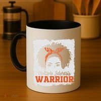 Ms Multiple Sclerosis Awareness Orange Ribbon Coffee Mug thumb 4