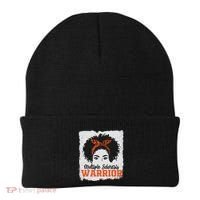 Ms Multiple Sclerosis Awareness Orange Ribbon Beanie thumb 0