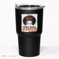 Ms Multiple Sclerosis Awareness Orange Ribbon Tumbler thumb 0