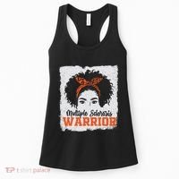 Ms Multiple Sclerosis Awareness Orange Ribbon Women's Tank Top thumb 0