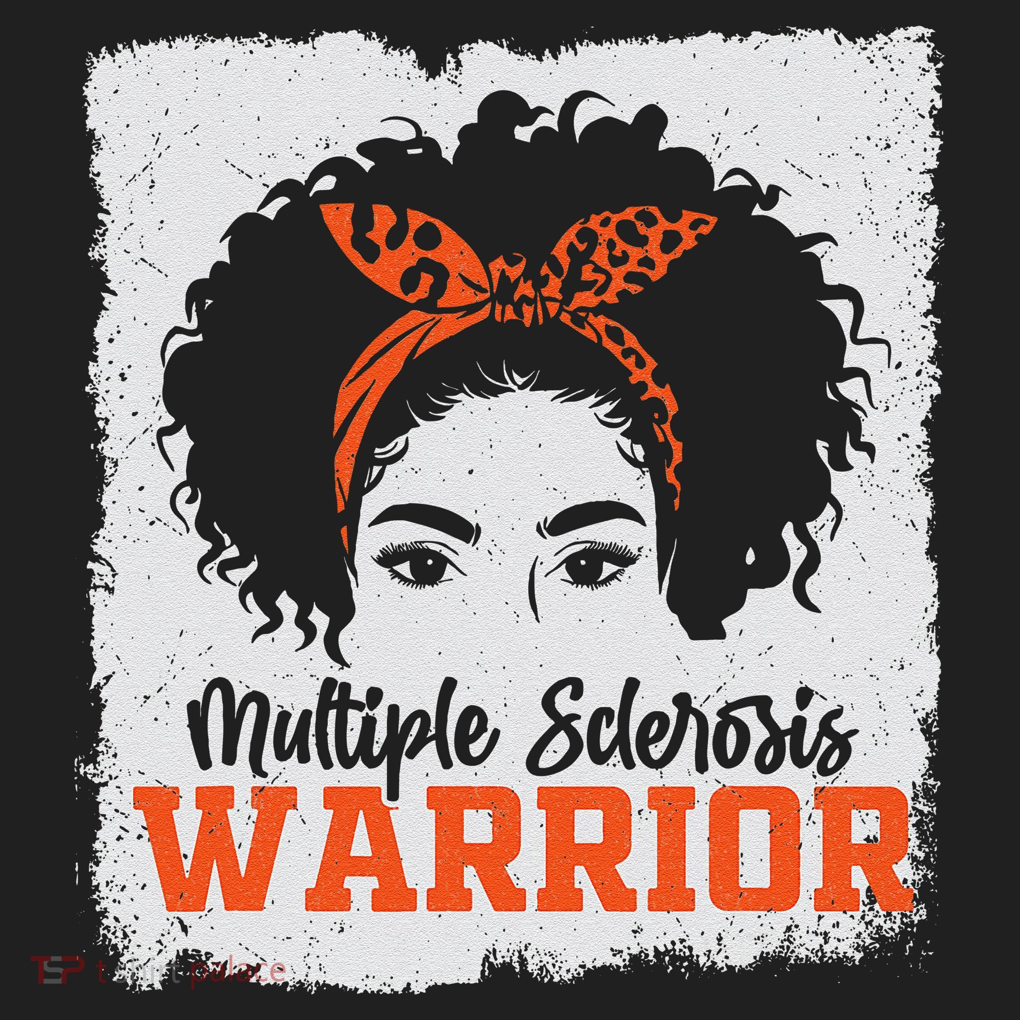 Ms Multiple Sclerosis Awareness Orange Ribbon Hat