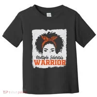 Ms Multiple Sclerosis Awareness Orange Ribbon Toddler T-Shirt thumb 0
