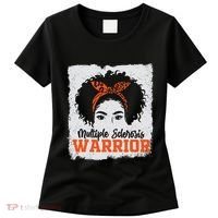 Ms Multiple Sclerosis Awareness Orange Ribbon Women's T-Shirt thumb 0
