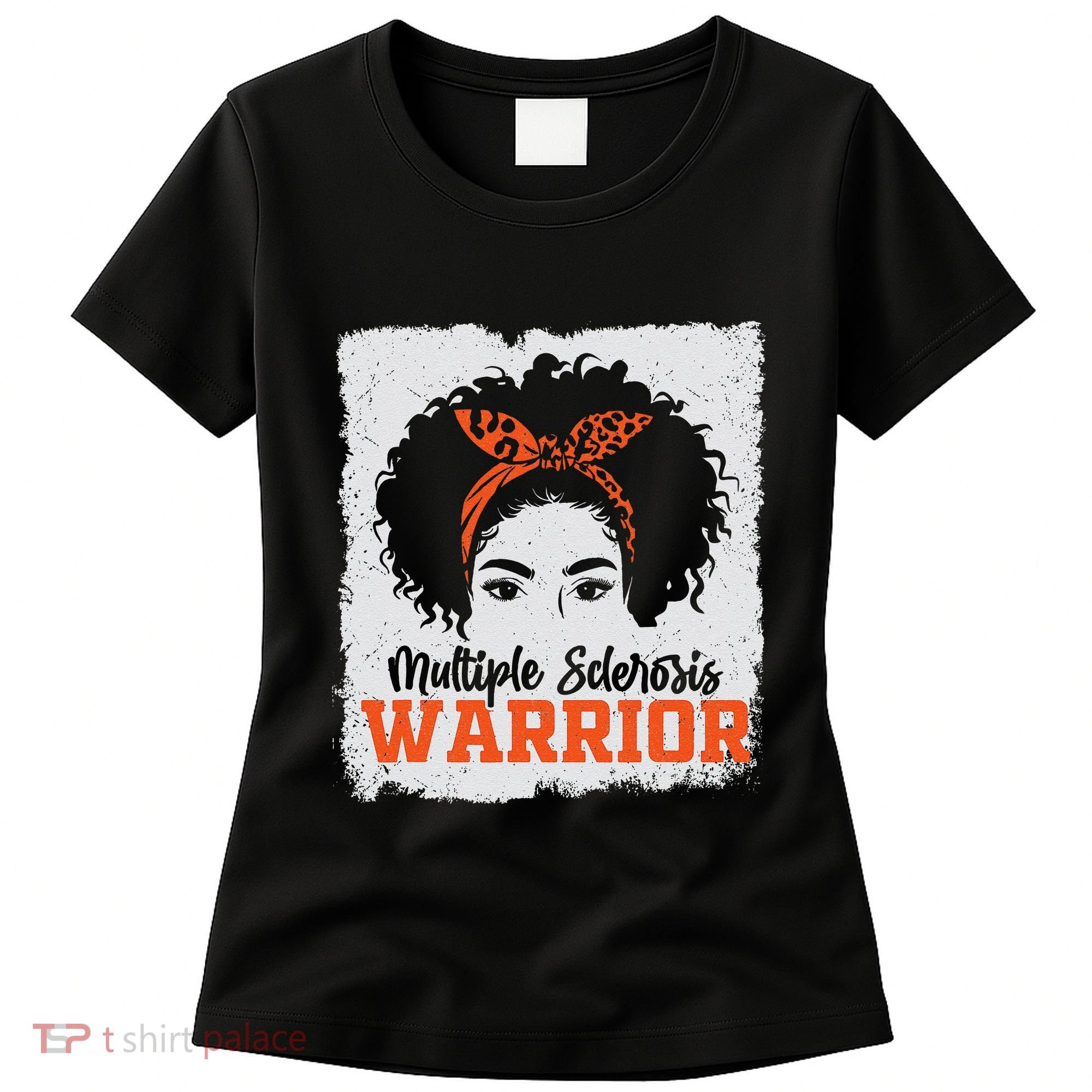Ms Multiple Sclerosis Awareness Orange Ribbon Women's T-Shirt