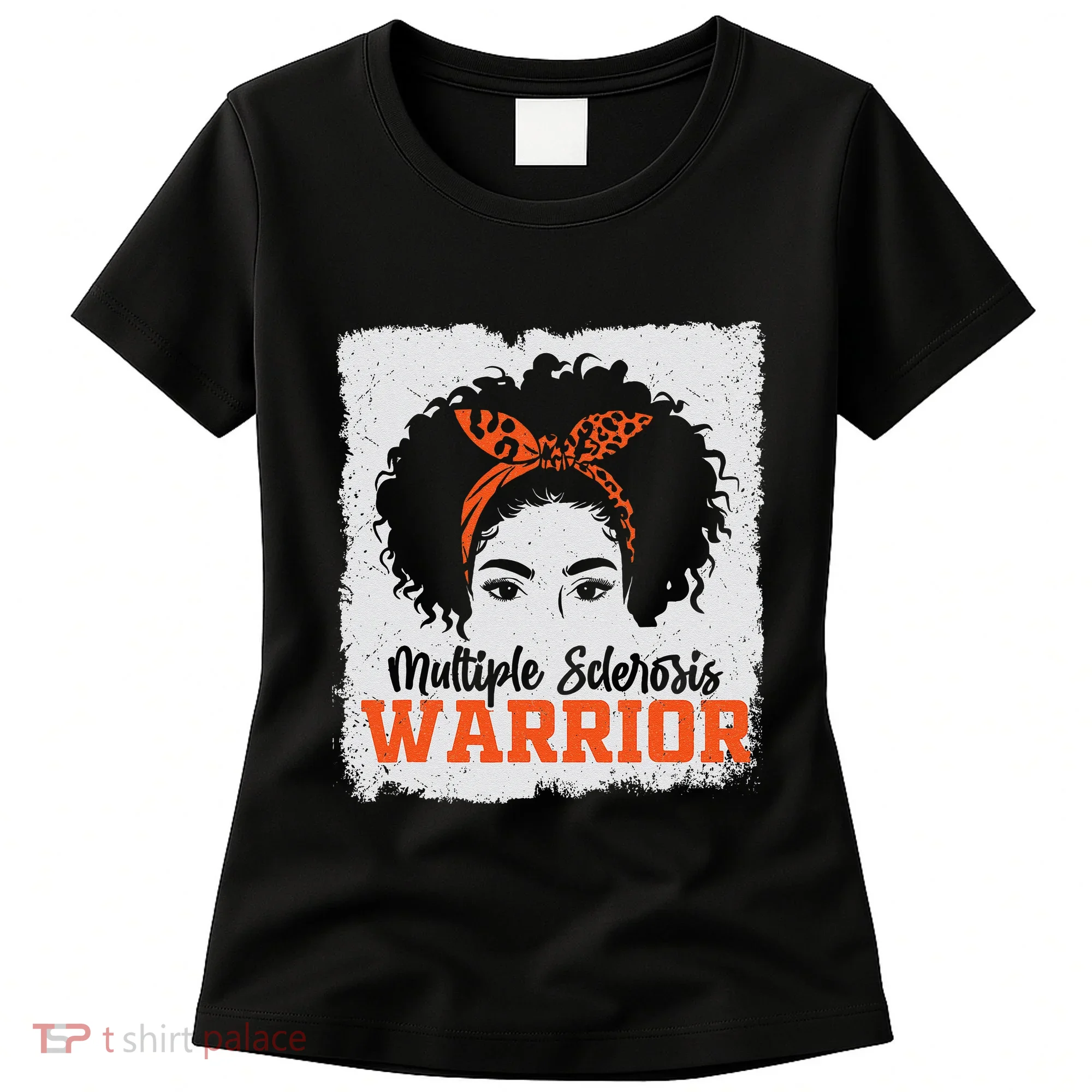 Ms Multiple Sclerosis Awareness Orange Ribbon Women's T-Shirt