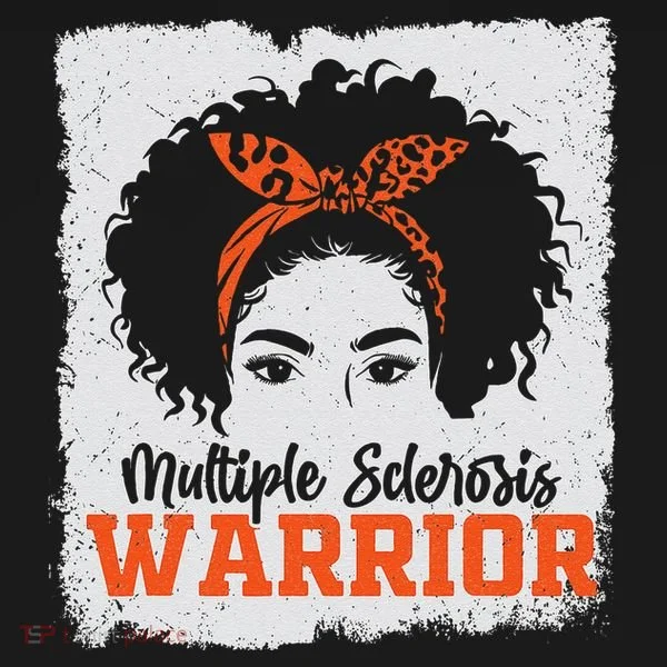 Ms Multiple Sclerosis Awareness Orange Ribbon Women's T-Shirt