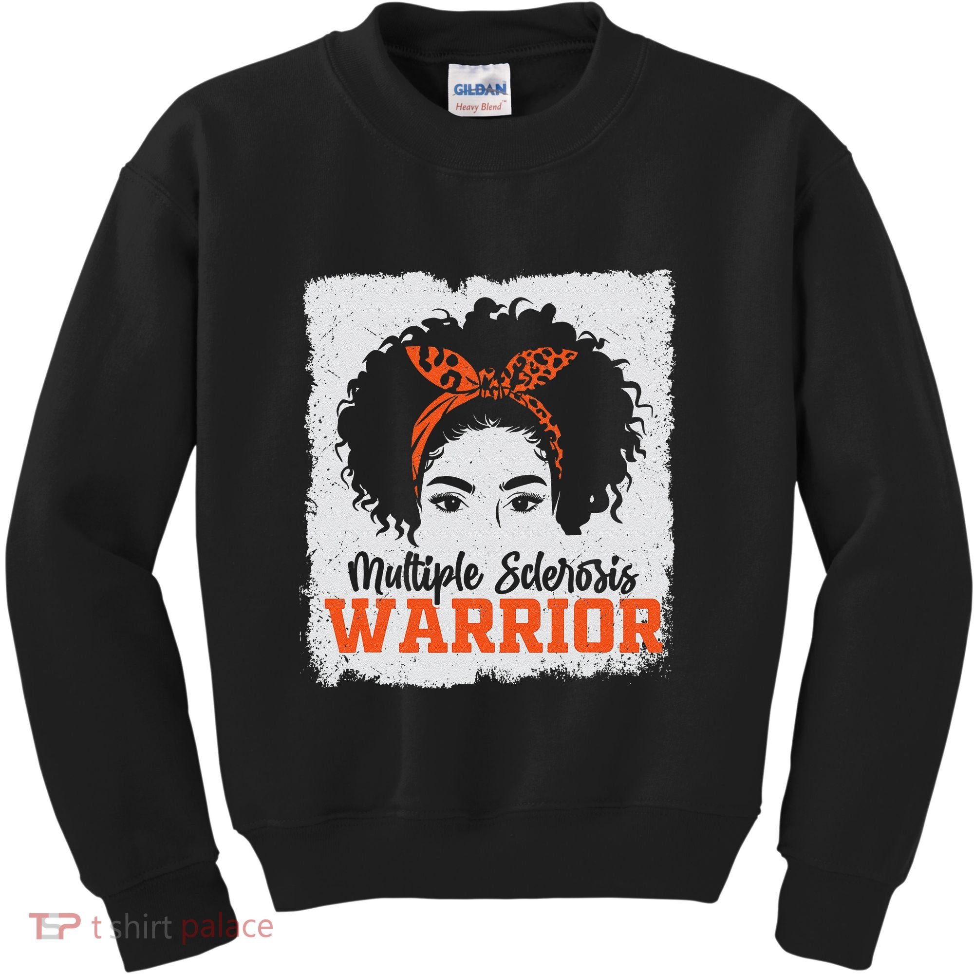Ms Multiple Sclerosis Awareness Orange Ribbon Kids Sweatshirt