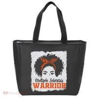 Ms Multiple Sclerosis Awareness Orange Ribbon Tote Bag thumb 0
