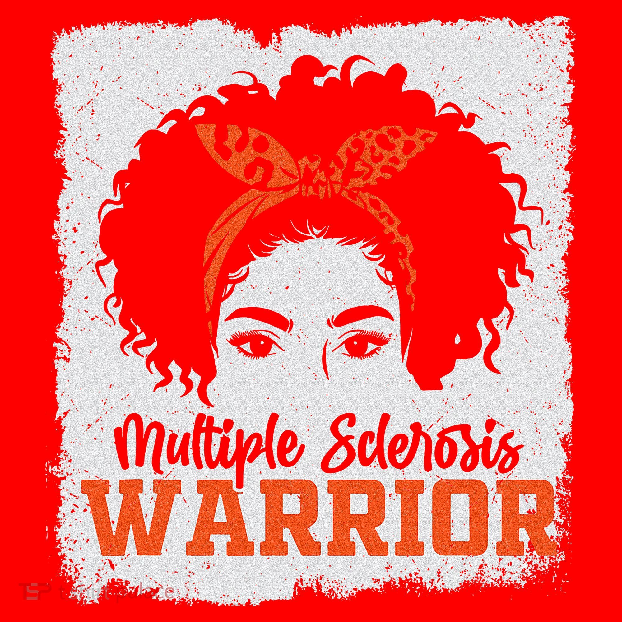 Ms Multiple Sclerosis Awareness Orange Ribbon Santa Hat