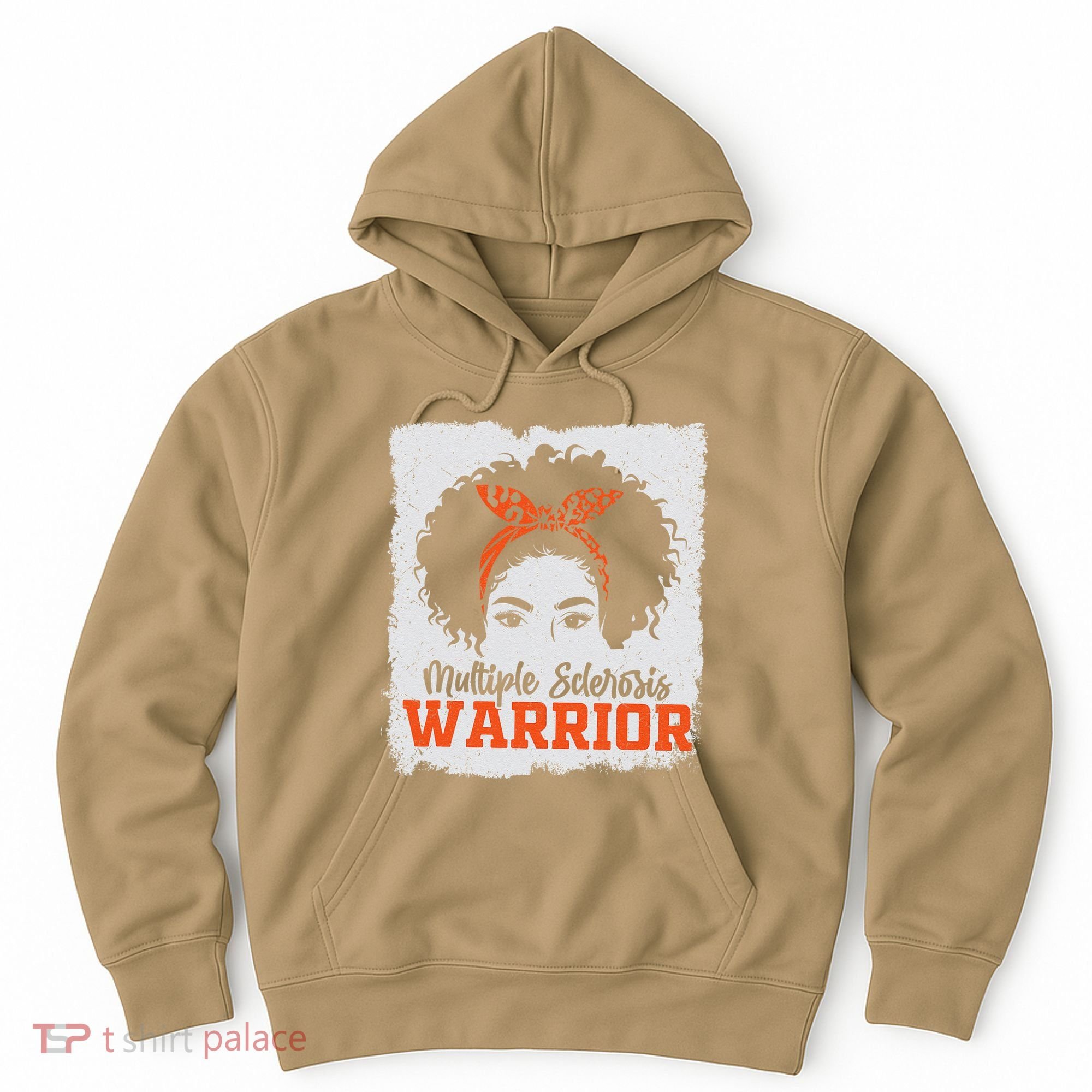 Ms Multiple Sclerosis Awareness Orange Ribbon Hoodie