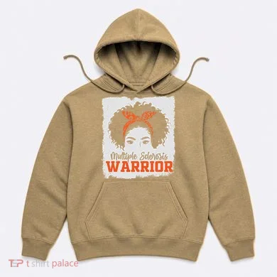 Ms Multiple Sclerosis Awareness Orange Ribbon Hoodie