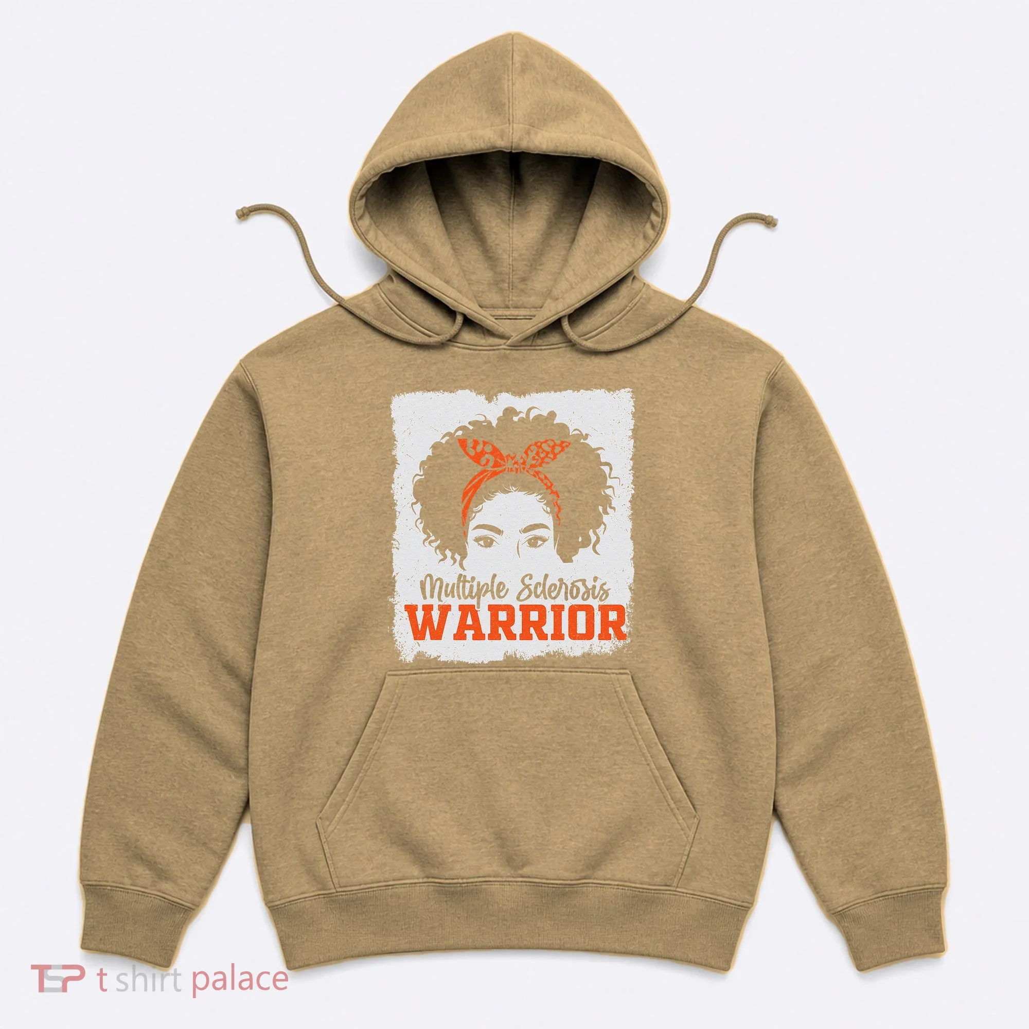 Ms Multiple Sclerosis Awareness Orange Ribbon Hoodie