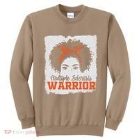 Ms Multiple Sclerosis Awareness Orange Ribbon Sweatshirt thumb 0