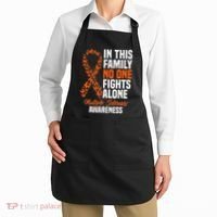 Ms Multiple Sclerosis Awareness Orange Ribbon Gift Apron thumb 2