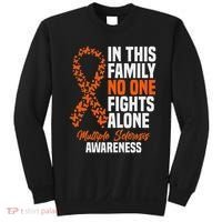 Ms Multiple Sclerosis Awareness Orange Ribbon Gift Sweatshirt thumb 0