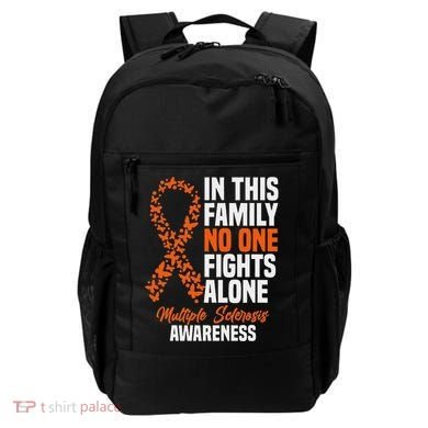 Ms Multiple Sclerosis Awareness Orange Ribbon Gift Backpack