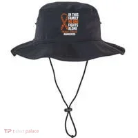 Ms Multiple Sclerosis Awareness Orange Ribbon Gift Bucket Hat thumb 0