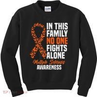 Ms Multiple Sclerosis Awareness Orange Ribbon Gift Kids Sweatshirt thumb 0
