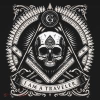 Master Mason Skull Square And Compass Freemason Masonic Sweatshirt thumb 3