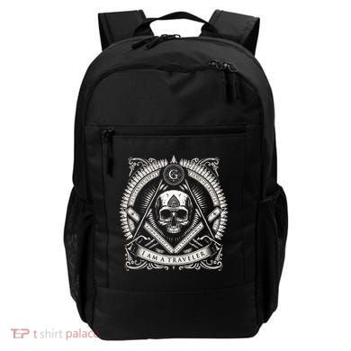 Master Mason Skull Square And Compass Freemason Masonic Backpack
