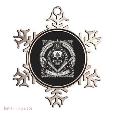 Master Mason Skull Square And Compass Freemason Masonic Ornament