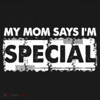 My Mom Says IM Special Youth Performance Sprint T-Shirt thumb 2